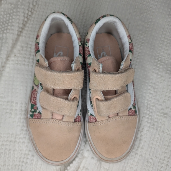 Vansâ•‘Pink Frog Old School Velcro Sneakersâ•‘Size 12 - Picture 6 of 8